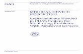 HEHS-97-21 Medical Device Reporting: Improvements Needed in FDA's