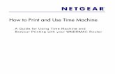 How to Print and Use Time Machine
