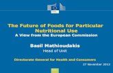 The Future of Foods for Particular Nutritional Use