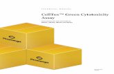 CellToxâ„¢ Green Cytotoxicity Assay Technical Manual #TM375