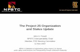 The Project 25 Organization and Status Update - NPSTC Home