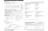 SPECIFICATION SUBMITTAL - Lutron Electronics, Inc. - Dimmers And