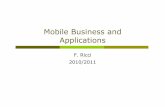 Mobile Business and Applications - Free University of Bozen
