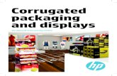 Corrugated packaging and displays