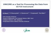 UNICORE as a Tool for Processing the Data from GS FLX Instrument
