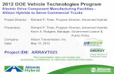 2012 DOE Vehicle Technologies Program - Department of Energy
