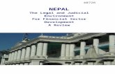 Legal and Judicial Environment for Financial Sector in Nepal ... · Web viewThe Judicial System 25 3.1 Special Tribunals 25 3.2 Past, Present and Planned Reforms 27 3.3 Legal and