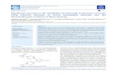 Significant Increase in the Solubility of Celecoxib in Presence of … · solubility data of CLX in these solvents, the Apelblat,19-3 Yalkowsky20 and Jouyban–Acree21,22 models were