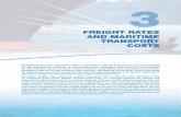 FREIGHT RATES AND MARITIME TRANSPORT COSTS · 2020. 9. 3. · operating procedures of freight logistics, harnessing new technologies, ... Lower operating costs as compared to higher