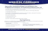 SOUTH DAKOTA MEDICAL CANNABIS...SOUTH DAKOTA FOR INFORMATION, GO TO: MEDCANNABIS.SD.GOV MEDICAL CANNABIS Acquired im m une deficiency syndrom e (AIDS) and positive status for …