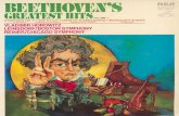 ovement VLADIMIR HOROWITZ LEINSDORF/BOSTON ......Symphony No. 9 (“Choral’’): IV. Finale: Ode to Joy (23:38) Stereo LSC-5010 BEETHOVEN’S GREATEST HITS, Vol. 1 Conceived by R.