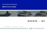 Defence Brochure - SyntheSysresources.synthesys.co.uk/defence/defence_brochure.pdfDEFENCE SYNTHESYS DEFENCE BROCHURE 2020 - 21 INDEPENDENCE | INNOVATION | INTEGRITY WELCOME | OUR MISSION