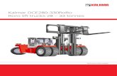 Kalmar DCE280-330RoRo Roro lift trucks 28 – 33 tonnes · 2017. 12. 4. · Kalmar was the pioneer manufacturer of lift trucks especially designed for operations onboard vessels.