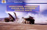 OPERATIONAL MANAGMENT SYSTEM FOR DIVISION CODELCO … · 2020. 8. 22. · GW-RM GW-LAB GW-ELECT CO-ACI AU I AU I AU I AU I AU I DAE F.O. F.O. HUB H-FLASH HUB CT1 HUB CT2-CPS HUB SEC-5
