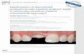 Restoration of discolored endo dontically treated anterior …University Clinics of Dental Medicine, Division of Cariology and Endodontology, University of Geneva, 1, rue Michel-Servet,