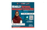 Mendeley Reference Management System · 2021. 3. 31. · Mendeley? §Mendeley–A Reference Manager §Online version and Elsevier – SCOPUS & Science Direct §Various Useful Tools