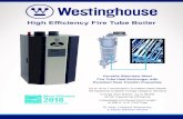 High Efficiency Fire Tube Boiler - Westinghouse Water Heatingwestinghousewaterheating.com/literature/WH-Firetube...High Efficiency Fire Tube Boiler Up to 10 to 1 Combustion Turndown