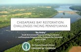Chesapeake Bay restoration: Challenges facing Pennsylvania€¦ · 2020-01-01  · Ann Swanson, Executive Director CHESAPEAKE BAY COMMISSION “Bay Briefing” Senate Environmental