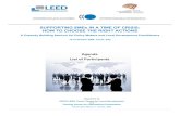 SUPPORTING SMEs IN A TIME OF CRISIS: HOW TO CHOOSE THE … · 2021. 4. 25. · SUPPORTING SMEs IN A TIME OF CRISIS: HOW TO CHOOSE THE RIGHT ACTIONS A Capacity Building Seminar for