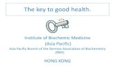 Institute of Biochemic Medicine (Asia Pacific) Therapy by Alex... · 2020. 5. 14. · The key to good health. Institute of Biochemic Medicine (Asia Pacific) Asia Pacific Branch of