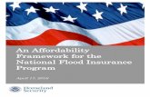 An Affordability Framework for the National Flood Insurance ......An Affordability Framework for the National Flood Insurance Program April 17, 2018 Preface Under the Biggert-Waters