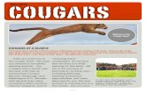 Cougar Newsletter 11-12 - SCASD · 2011. 8. 16. · COUGARS2011-2012 COUGARS AT A GLANCE The Cougar team consists of three sections of 8th grade and two sections of 7th grade. ...