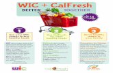Use CalFresh for other healthy foodspublichealth.lacounty.gov/cms/docs/WIC_CalFresh.pdf · 2016. 4. 26. · Sirva a . su familia alimentos sanos. 3 1. paso paso. Use “CalFresh”