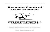 MRCOOL Remote Control User Manual DML vrv ENG 02 00 ...pdf.lowes.com/productdocuments/09580358-1cf0-4feb-a702-5...Velocidad alta Velocidad automática Indicación de la velocidad del