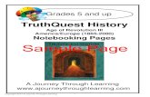 TruthQuest Historyold.truthquesthistory.com/store/pdf/Rev_III_Notebook_Sample.pdfArt Nouveau Movement Nationalist Music- America Nationalist Music- Bohemia Nationalist Music- Britain
