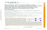 Diversiform and Transformable Glyco-Nanostructures ...chenjiang.fudan.edu.cn/upload/file/20191202/... · Shanghai 200433, PR China ‡Shanghai Key Laboratory of Green Chemistry and