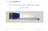ITZ FLEX ULTRASTAB - LEM – current transducer, voltage transducer, sensor… · 2021. 8. 10. · The ITZ FLEX ULTRASTAB system provides a flexible yet user-friendly platform for