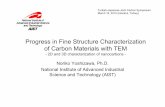 Progress in Fine Structure Characterization of Carbon Materials … · 2010. 4. 19. · 10 002 11 Edges of aromatic layers were often exposed Pristine Stacking structure was much