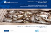 KENYA FISHERIES GOVERNANCE - FAOKenya case study: Contribution to a comprehensive review of progress made to improve Governance of the marine fisheries sector in the ESA-IO region,