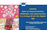 INSPIRE State of implementation, challenges and opportunities in … · 2019. 10. 8. · Czecho-Slovak INSPIRE Conference . 8 October 2019, Strbske Pleso. Robert Konrad, Head of Unit