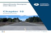 Chapter 10...2001/10/08  · OpenRoads Designer User Manual Chapter 10 SUPERELEVATION 2020 R2 Update 8 – Version 10.08.01 – WorkSpace 5.1 June 2021 June 2021 2020 R2 Update 8 –