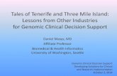 Tales of Tenerife and Three Mile Island: Lessons from Other … · 2014. 11. 10. · Tales of Tenerife and Three Mile Island: Lessons from Other Industries for Genomic Clinical Decision