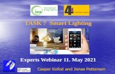 TASK 7 Smart Lighting...1.1 Australian Test of Luminaires 3 1. Brilliant Lighting WiFi, Smart Trilogy 9W LED CCT Dimmable Downlight, 3000-5000 K, dimmable via app or voice control