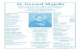 St. Gerard Majella · 2019. 4. 21. · 3 Petitions to St.Gerard Majella Patron saint of pregnant Mothers, difficult pregnancy, and childless couples. Nicola: To be blessed with a