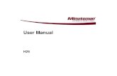 988726 - User Manual - H26 Floor Scrubber Rev STAR 0809...operation, maintenance and repair work to be performed in compliance with the manufacturer's specifications. The H26 may only