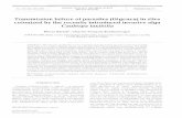 Transmission failure of · Vol. 154: 253-260, 1997 MARINE ECOLOGY PROGRESS SERIES Mar Ecol Prog Ser Published July 31 Transmission failure of parasites (Digenea) in sites colonized