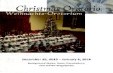 Christmas Oratorio Notes… · 2017. 8. 29. · 4 Background Notes Bach composed his Christmas Oratorio for the Christmas services in the two main churches of Leipzig, Germany, in