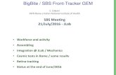 BigBite / SBS Front-Tracker GEM · 2016. 7. 22. · BigBite / SBS Front-Tracker GEM E. Cisbani INFN Rome e Italian National Institute of Health SBS Meeting 21/July/2016 - JLab •