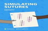 SIMULATING SUTURES · a wound) and stitches (the style of knots and placement of the sutures). o Do you know what a model is? Step-by-Step Instructions • Show options for engineering