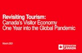 Revisiting Tourism: Canada’s Visitor Economy One Year into ... ... (including USA, UK, Italy, France) 0-21 days 22-30 days 31-60 days 61-90 days 91-180 days 180+ days w 4 Source: