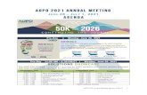 AOPO 2021 ANNUAL MEETING · 2021. 6. 28. · AOPO 2021 Annual Meeting Agenda 6-26-21 2 TUESDAY | JUNE 29, 2021 11:30 AM – 12:00 PM ET June 29, 2021 EXHIBIT HALL Visit the Virtual