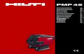 Operations Manual - PMP 45 Point Laser · 2017. 4. 13. · The PMP 45 is a self-levelling point laser which allows a single person to level, plumb, align and transfer right angles