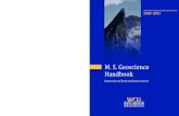 M.S. Geoscience Handbook - wcupa.edu · 2020. 9. 10. · PG licensure is obtained by first passing the Fundamentals of Geology (FG) exam. You must have taken ESS 523 (Field Geology)