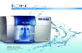 Ion 900 Series Owners Manual - Natural Choice Corporation...Carefully fill glasses, cups, and other containers to avoid spillage, either at the ION or while carrying water to another
