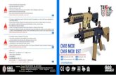 FR CM18 MOD1 DST... · WARNING / FIRING MODE & SAFETY / FIRING [ COMPONENTS ] 01 Operating Instructions EN 02 CM18 MOD1 CM18 MOD1 DST Retractable Crane Stock Stock Buttplate Release