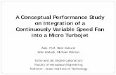 Conversion of a Turbojet into a Turbofan Through the use of a ......Micro-turbojet engines: Simple design High levels of thrust Poor fuel consumption - hindering range Conventional